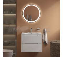 Мебель для ванной комнаты BelBagno Etna 39 70 bianco lucido, раковина BB-8099-3-70