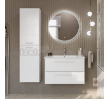 Мебель для ванной комнаты Cezares Eco Cer 80 ручки сатин, bianco opaco