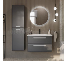 Мебель для ванной комнаты Cezares Eco Cer 80 ручки сатин, grafito