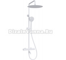 Душевая стойка Wasserkraft Mindel 8500 A188.161.155.WM Thermo с термостатом, белая