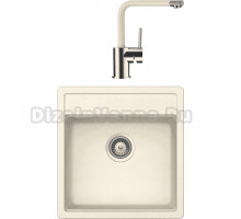 Комплект Мойка Schock Vero 50 Cristadur аворио + Смеситель Cristadur Nimbus аворио