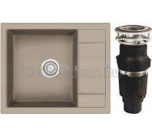 Комплект Мойка Granula 6002, песок + Измельчитель Bone Crusher BC 610-AS