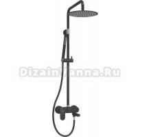 Душевая стойка Wasserkraft Elbe 7400 A174.258.217.CB черная