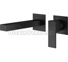 Смеситель для раковины Plumberia Selection Tag KITTG1135NO220 С ВНУТРЕННЕЙ ЧАСТЬЮ, матовый черный