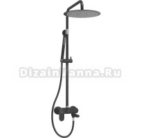 Душевая стойка Wasserkraft Elbe 7400 A174.160.217.CB черная