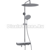 Душевая стойка Wasserkraft Aller A113.117.059.CH Thermo с термостатом, хром