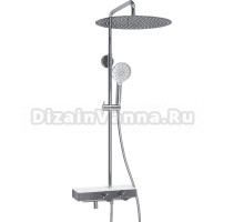 Душевая стойка Wasserkraft Aller A113.117.127.CH Thermo с термостатом, хром
