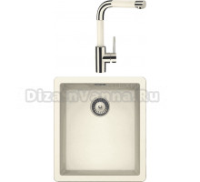 Комплект Мойка Schock Greenwich 45 Cristadur магнолия + Смеситель Cristadur SC-300 магнолия