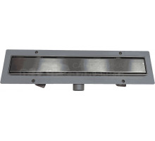 Душевой трап (лоток) Veconi Klasik Graphite 550 брашированный графит