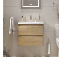Тумба с раковиной BelBagno Kraft 39 70 rovere nebrasca nature, раковина BB-8099-3-70