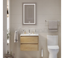 Мебель для ванной комнаты BelBagno Kraft 39 60 rovere nebrasca nature, раковина BB-8099-3-60