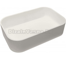 Накладная раковина RADOSTONE Ornella 58 см, белая