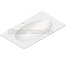 Мебельная раковина RADOSTONE Alita 78 см, белая