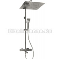 Душевая стойка Wasserkraft Aller A199.119.141.087.CH Thermo с термостатом, хром