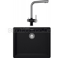 Комплект Мойка Schock Greenwich 701037U 60 Cristadur пуро + Смеситель Cristadur Vitus пуро