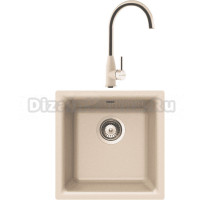 Комплект Мойка Schock Euro 40 (N-100) Cristalite эверест + Смеситель Cristalite Kavus эверест