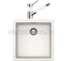 Комплект Мойка Schock Greenwich 700904 50 Cristadur поларис + Смеситель Cristadur SC-200 поларис