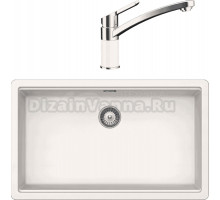 Комплект Мойка Schock Greenwich 80 Cristadur поларис + Смеситель Cristadur SC-90 поларис