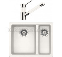 Комплект Мойка Schock Soho 700508U 60 Plus (N-150) Cristadur поларис + Смеситель Cristadur SC-200 поларис