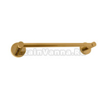 Полотенцедержатель Rav Slezak Colorado COA0701/30ZK золотистый крацованный, 35 см