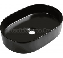 Накладная раковина Milleau Nuage MU0055B-MB матовый черный