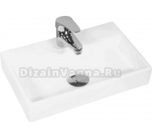 Раковина маленькая в туалет Milleau Perl MU7039-GW белый глянец