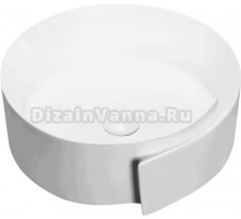 Накладная раковина Milleau Glace MU0066-GW белый глянец