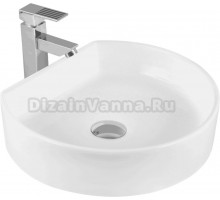 Накладная раковина Milleau Glace MU7088-GW белый глянец