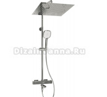 Душевая стойка Wasserkraft Aller A199.119.065.010.CH Thermo с термостатом, хром