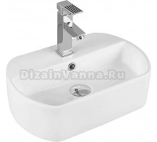 Накладная раковина Milleau Glace MU7023-GW белый глянец