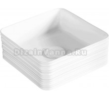 Накладная раковина Milleau Glace MU0051-GW белый глянец