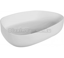 Накладная раковина Milleau Glace MU0044-MW матовый белый