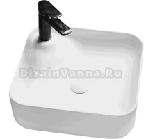 Накладная раковина Milleau Miel MU0082-GW белый глянец