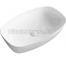 Накладная раковина Milleau Miel MU0063-GW белый глянец