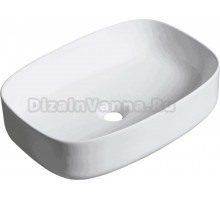 Накладная раковина Milleau Miel MU0045A-GW белый глянец