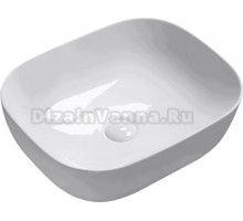 Накладная раковина Milleau Miel MU0078-GW белый глянец