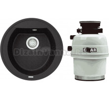 Комплект Мойка Longran Amanda AMG510 - 40 lava + Измельчитель Emar ATC-WZB390A