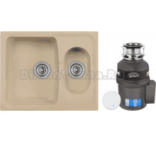 Комплект Мойка Longran Classic CLS615.500 15 - 08 colorado + Измельчитель Bort Titan 9000