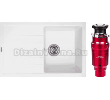 Комплект Мойка Longran Classic CLS780.500 - 07 alpina + Измельчитель Emar ATC-WZB390A Compact