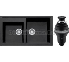 Комплект Мойка Longran Classic CLS860.500 20 - 40 lava + Измельчитель Bone Crusher BC 1000-AS