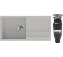 Комплект Мойка Longran Enigma ENG1000.500 - 47 arena + Измельчитель Bone Crusher BC 910-SL-Slim Line