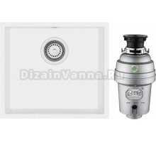 Комплект Мойка Longran Geos GES457.406 - 07 alpina + Измельчитель Zorg Inox D ZR-75 D