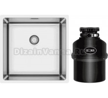 Комплект Мойка Longran Techno TEB400.400 -GT10P + Измельчитель Emar ATC-KZ560A