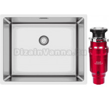 Комплект Мойка Longran Techno TEB500.400 -GT10P + Измельчитель Emar ATC-WZB390A Compact