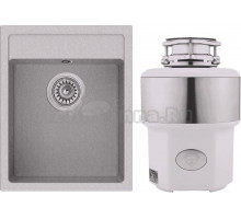 Комплект Мойка Longran Ultra ULS400.500 - 47 arena + Измельчитель Status Premium 350