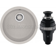 Комплект Мойка Longran Ultra ULS460 - 38 terra + Измельчитель Bone Crusher BC 1000-AS