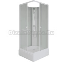 Душевая кабина Niagara Promo P90/26Q/MT/BK 90х90 см, без крыши