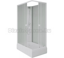 Душевая кабина Niagara Promo P110/80/26Q/MT/BK 110х80 см, без крыши