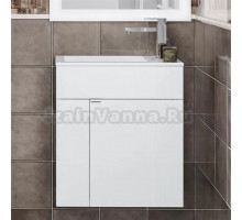 Тумба под раковину без столешницы KERAMA MARAZZI Lato 50 подвесная, белая