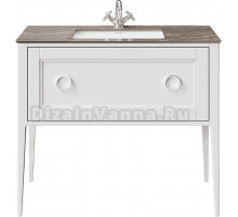 Тумба под раковину без столешницы KERAMA MARAZZI Plaza Classic Neo 100 белая матовая